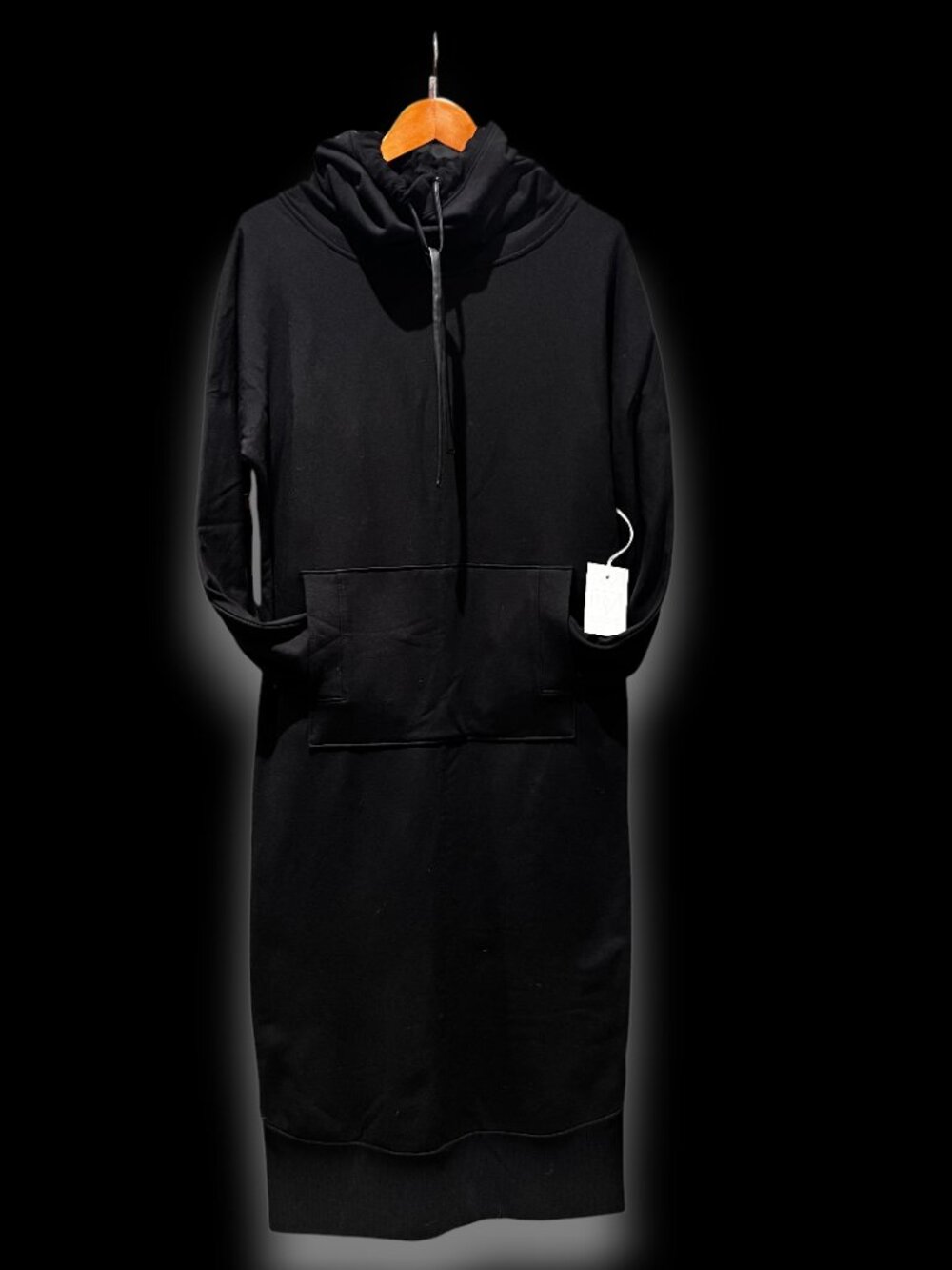 Lime & Vine Black Hoodie Dress NWT